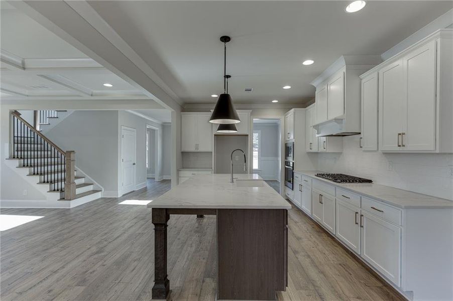 Furnished interior view inside a new home in , Bishop (Image 15).