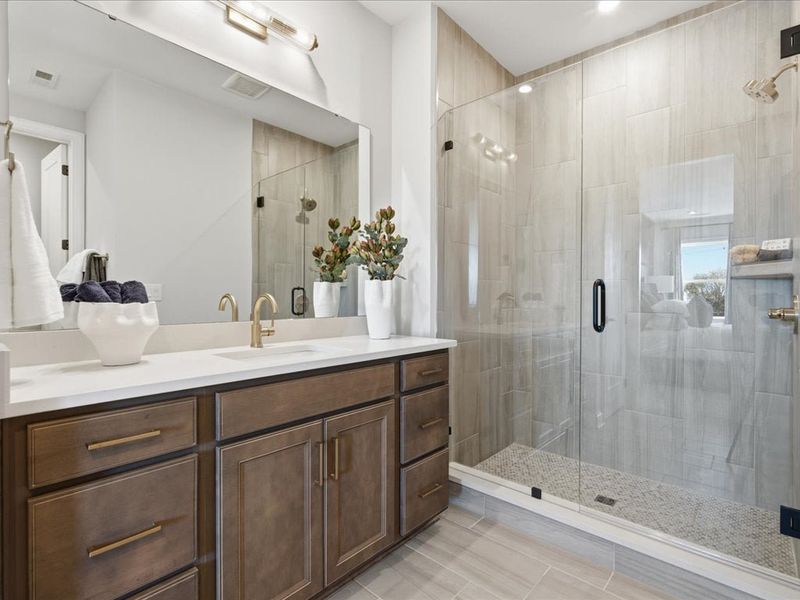 Representative furnished interior of a home built from the Bloom by Tri Pointe Homes in Ross Farms, Charlotte (Image 25). Representative furnished interior of a home built from the Bloom by Tri Pointe Homes in Ross Farms, Charlotte (Image 25).