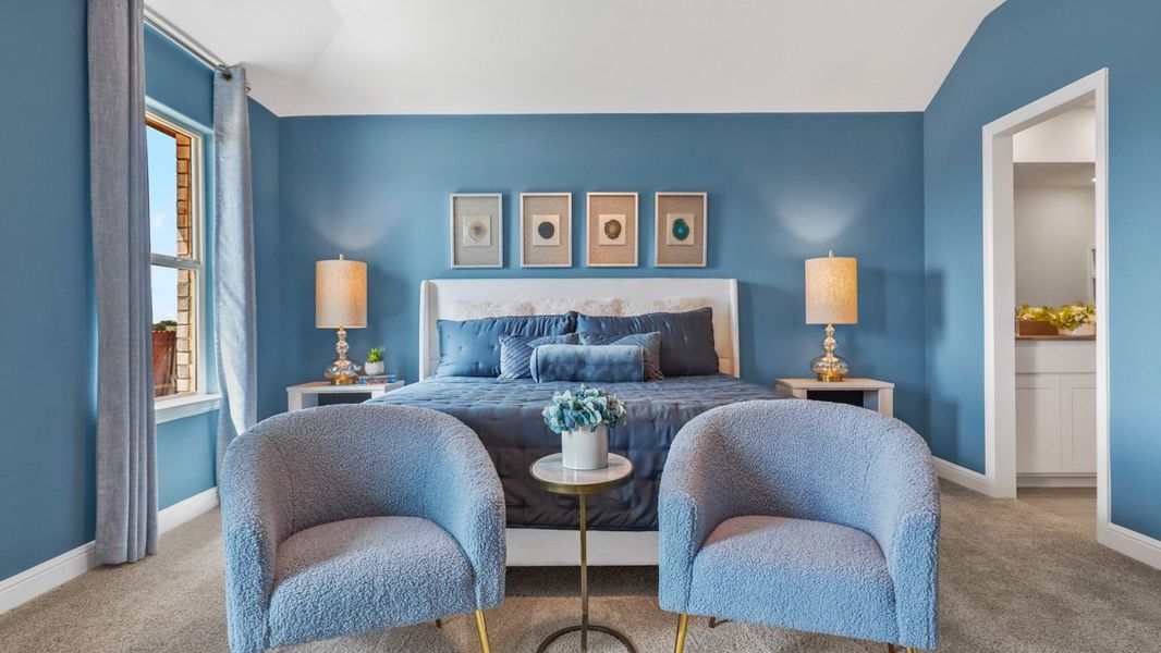 Furnished interior view inside a new home in Sandstone Estates, Granbury (Image 18). Furnished interior view inside a new home in Sandstone Estates, Granbury (Image 18).