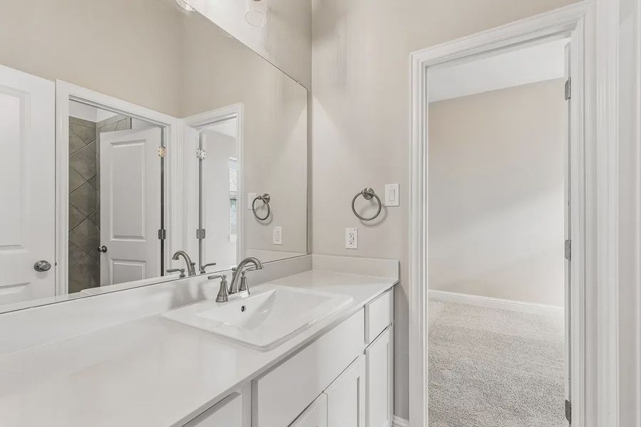 Furnished interior view inside a new home in Summer Crest, Fort Worth (Image 3).