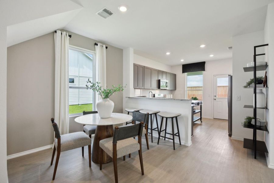 Furnished interior view inside a new home in Windcress, Cove (Image 5).