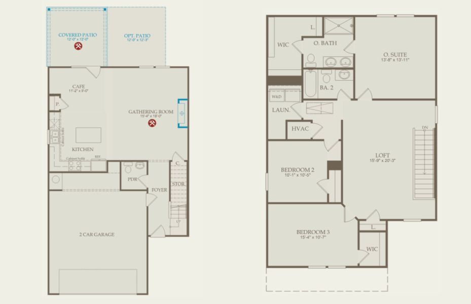 2D floor plan layout of this home in Grand Arbor, Blythewood, SC (Image 4). 2D floor plan layout of this home in Grand Arbor, Blythewood, SC (Image 4).