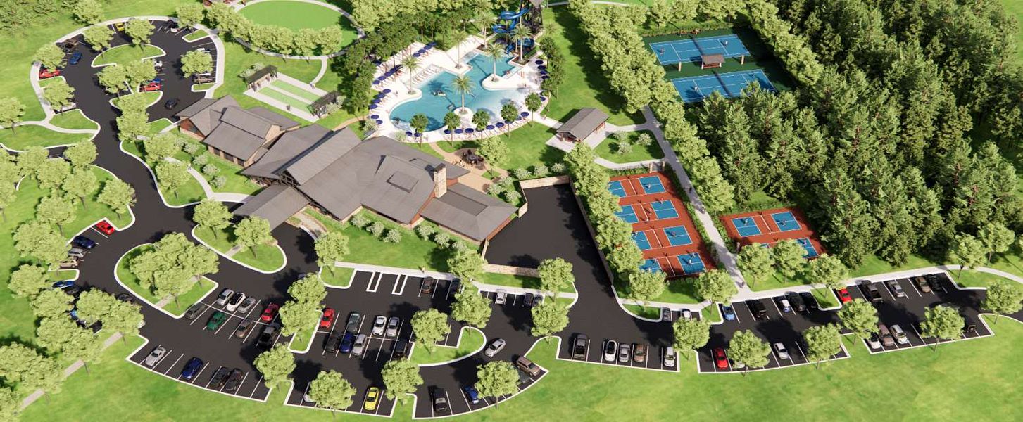 Rendering of the future amenity and club space