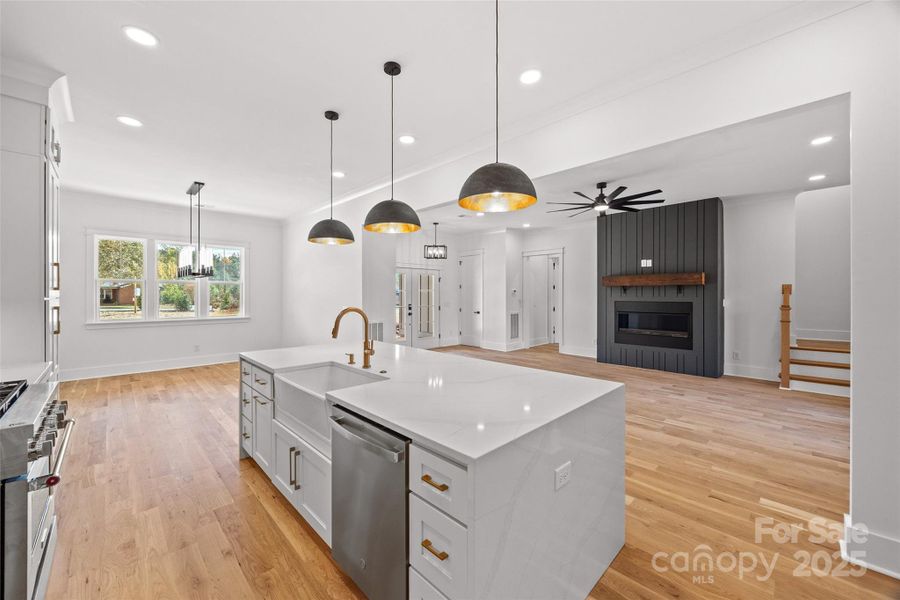 Beautiful Lighting Throughout