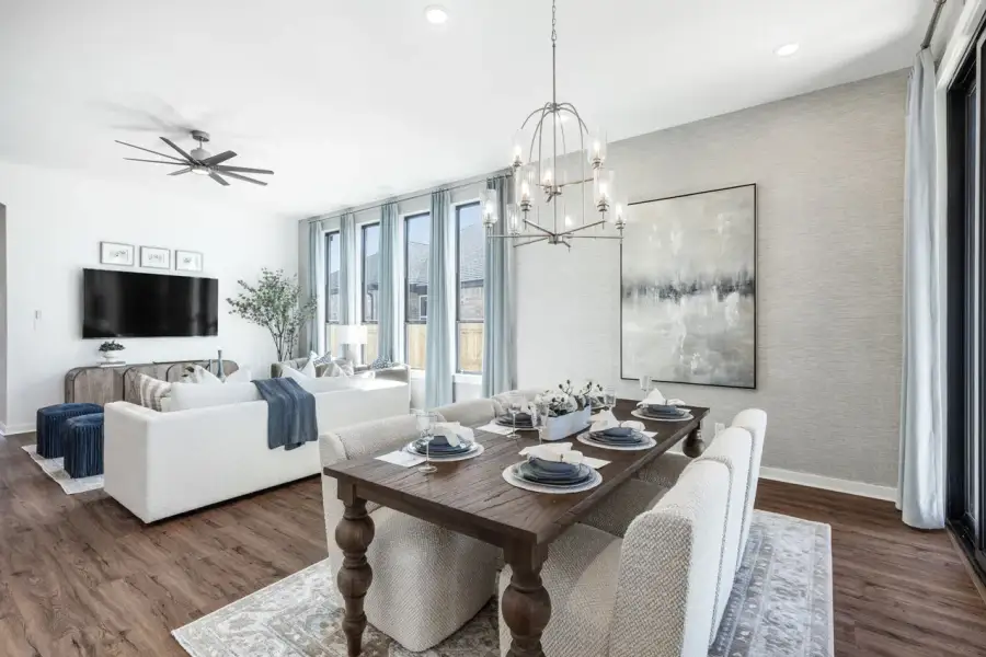 Representative Dining Room - some options shown Representative Dining Room - some options shown