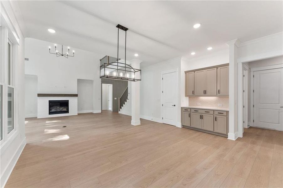 Spacious, unfurnished interior of a new home in Lanesborough, Marietta (Image 29).