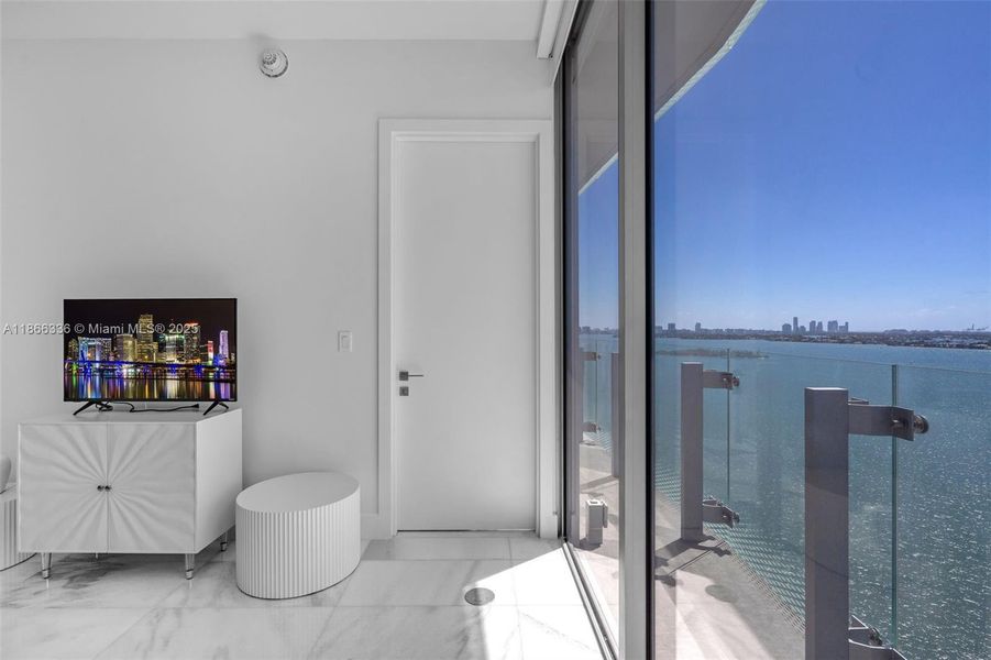 Furnished interior view inside a new home in , Miami (Image 5).