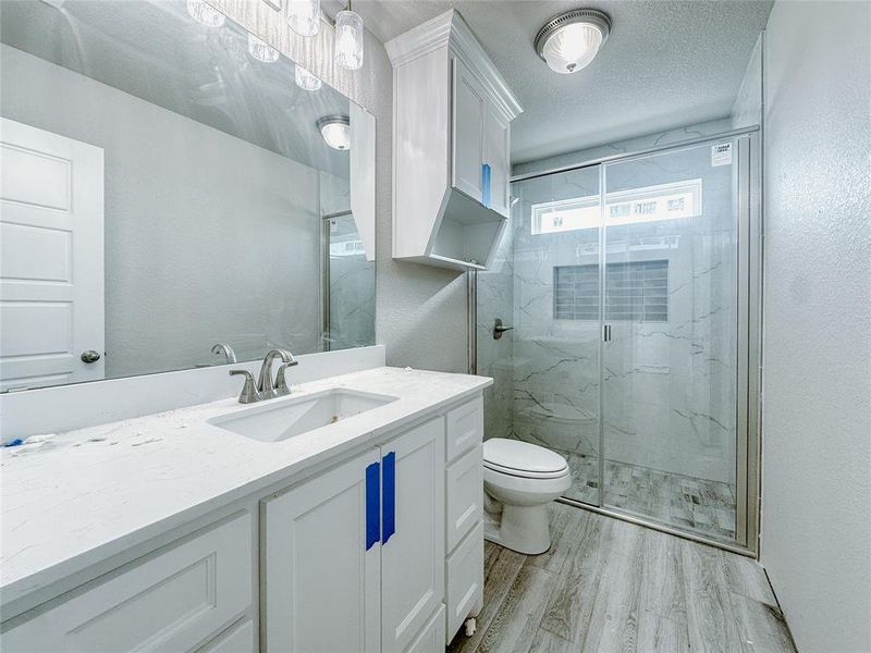 Furnished interior view inside a new home in , Hewitt (Image 6).