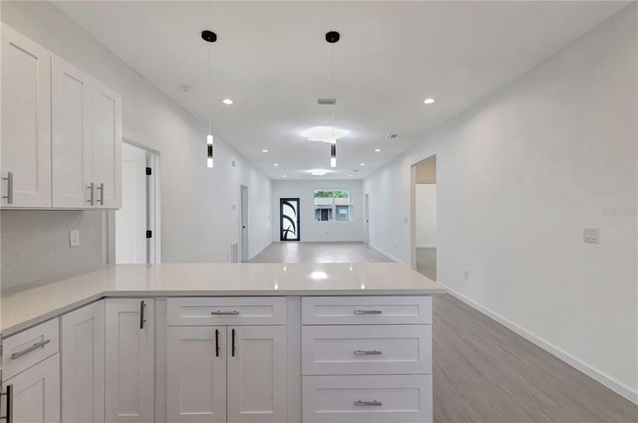 Furnished interior view inside a new home in , Tampa (Image 6). Furnished interior view inside a new home in , Tampa (Image 6).