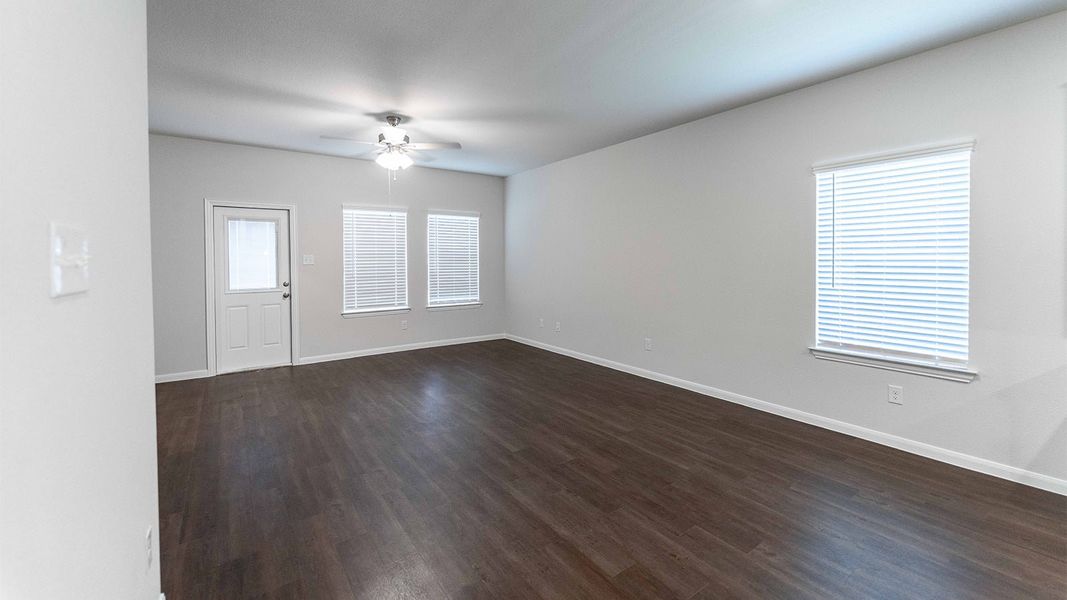 Spacious, unfurnished interior of a new home in Windrose Green, Angleton (Image 12).