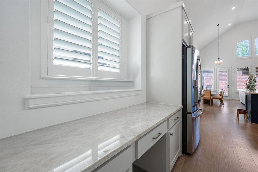 Furnished interior view inside a new home in , Irving (Image 17).