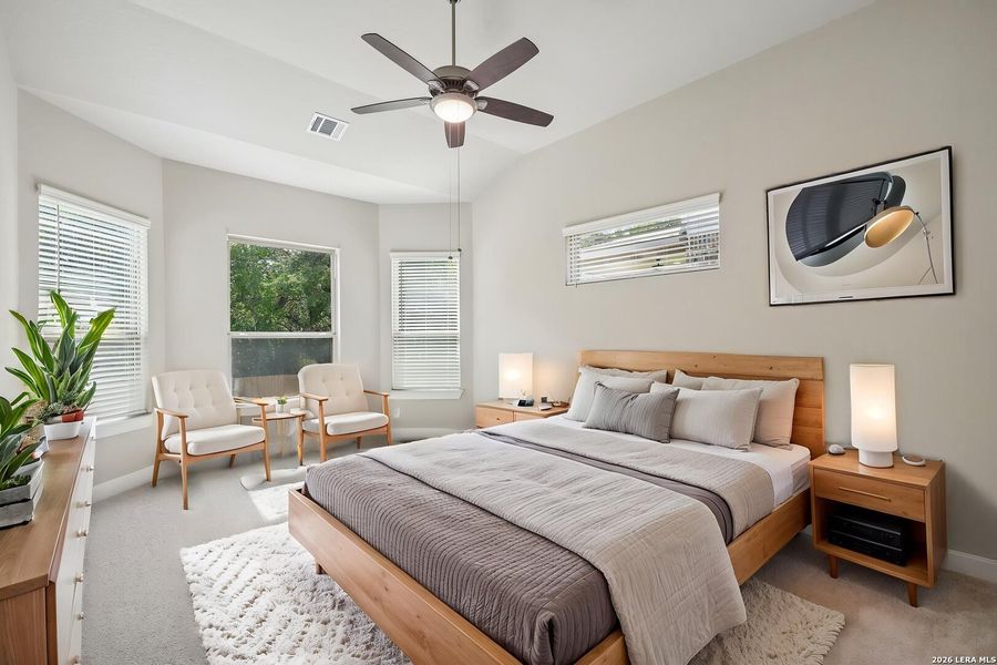 Furnished interior view inside a new home in Fox Falls, Boerne (Image 18).
