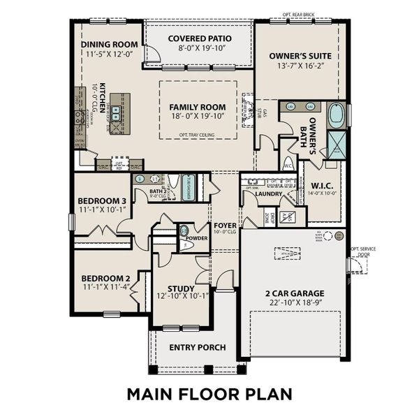 2D floor plan layout of this home in Lago Mar, Texas City, TX (Image 5). 2D floor plan layout of this home in Lago Mar, Texas City, TX (Image 5).
