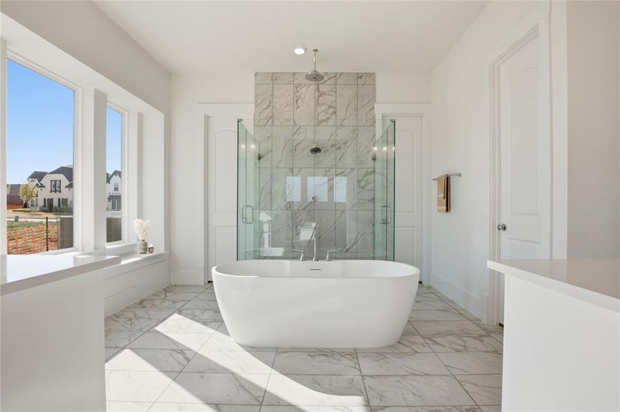 Furnished interior view inside a new home in Silverleaf Estates in Frisco, Frisco (Image 12).