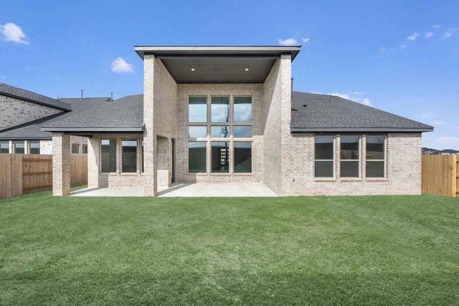 Representative exterior details of a home built from the The Dallas by Westin Homes in Provence, Briarcliff (Image 3).