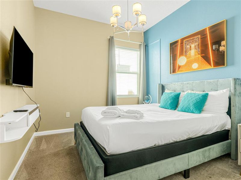 Furnished interior view inside a new home in , Kissimmee (Image 15).