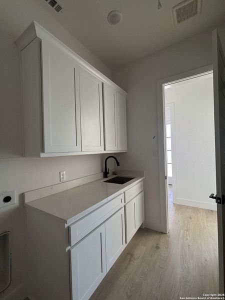 Furnished interior view inside a new home in , New Braunfels (Image 8).