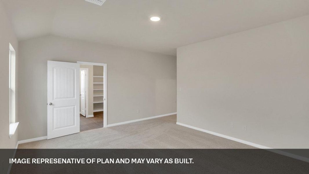 Spacious, unfurnished interior of a new home in Prairie Lakes, Buda (Image 29).