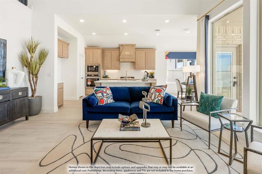 Furnished interior view inside a new home in Star Ranch, Godley (Image 21).