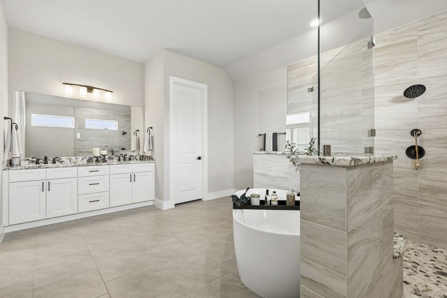 Representative furnished interior of a home built from the The Quartz by Lillian Custom Homes in Peaks at Lone Elm, Waxahachie (Image 21). Representative furnished interior of a home built from the The Quartz by Lillian Custom Homes in Peaks at Lone Elm, Waxahachie (Image 21).