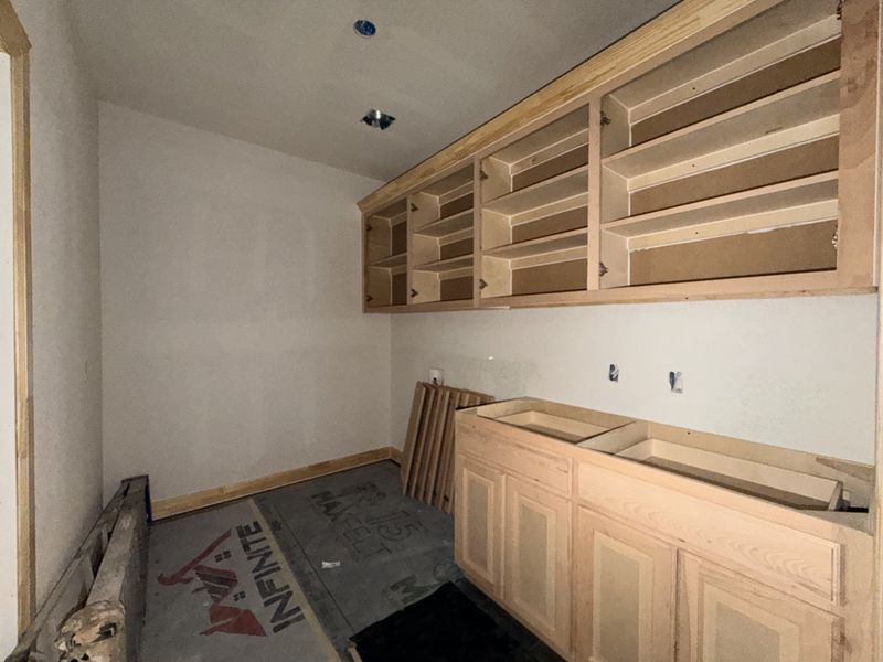 In-progress construction of a new home in Saddle Crest Estates, Weatherford, TX (Image 29).