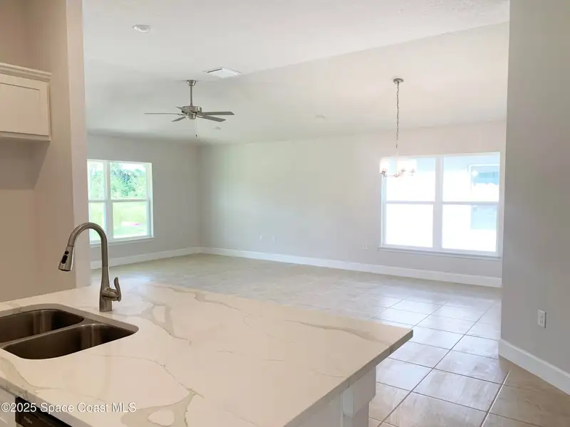 Furnished interior view inside a new home in St. John Preserve, Palm Bay (Image 5). Furnished interior view inside a new home in St. John Preserve, Palm Bay (Image 5).