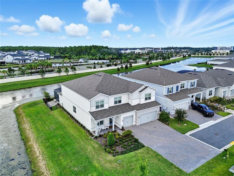 Front exterior of a new home in , Orlando, FL, highlighting curb appeal (Image 2).