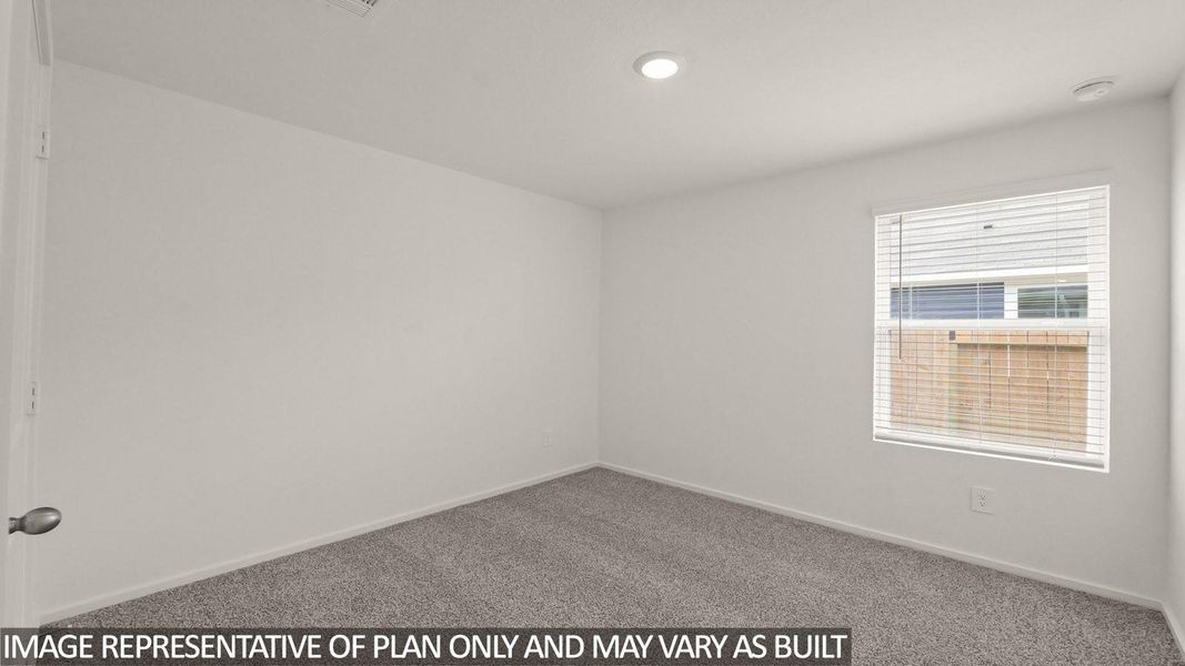 Spacious, unfurnished interior of a new home in Porters Mill, New Caney (Image 9).