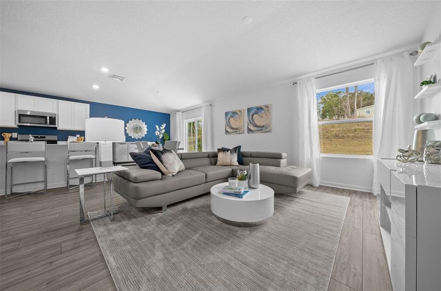 Furnished interior view inside a new home in Tara Forest East, Alachua (Image 31).