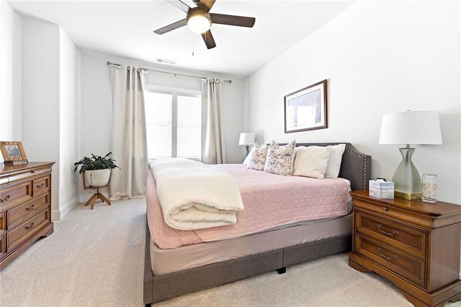 Furnished interior view inside a new home in , Cumming (Image 9).
