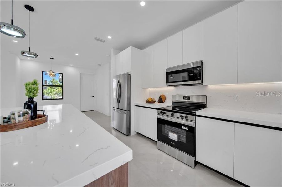 Furnished interior view inside a new home in , Lehigh Acres (Image 16).