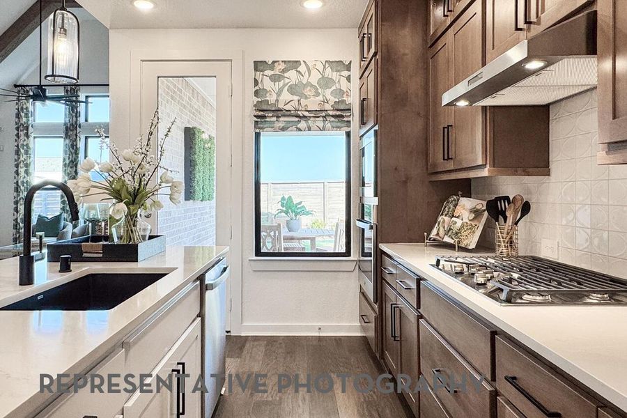 Furnished interior view inside a new home in Easton Park, Austin (Image 28).