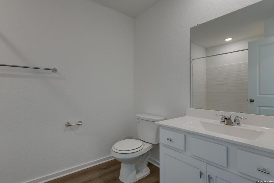 Furnished interior view inside a new home in Hennersby Hollow, San Antonio (Image 13).