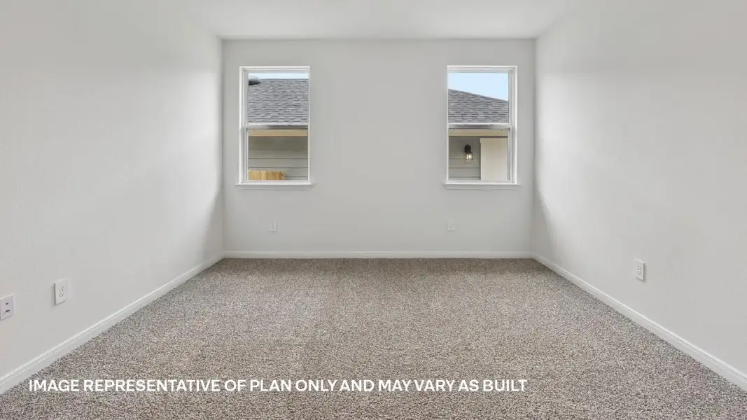 Spacious, unfurnished interior of a new home in Avery Centre, Round Rock (Image 43).