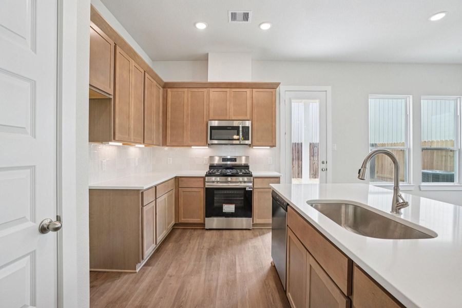 Furnished interior view inside a new home in Cay Landing, Houston (Image 3).