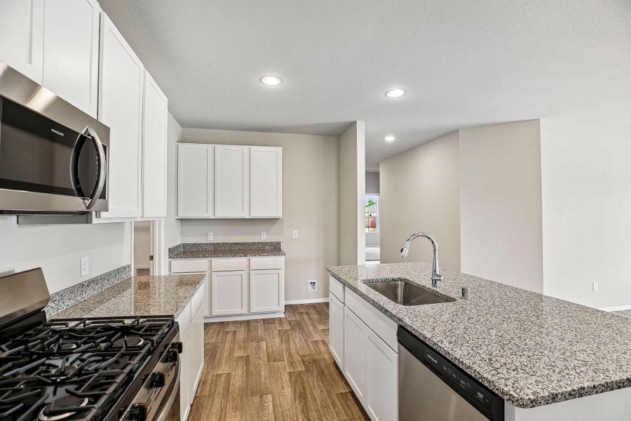 Furnished interior view inside a new home in Sorella, Tomball (Image 4).
