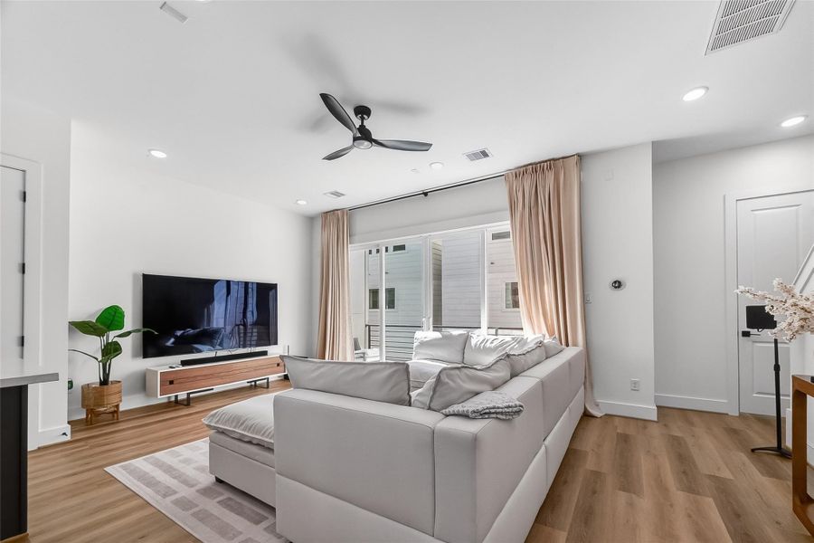 Furnished interior view inside a new home in , Houston (Image 12). Furnished interior view inside a new home in , Houston (Image 12).