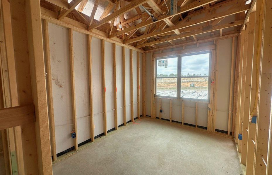 In-progress construction of a new home in La Cima, San Marcos, TX (Image 19).