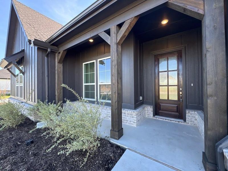 Exterior details and patio area of a home in Fairview Meadows, New Fairview (Image 3). Exterior details and patio area of a home in Fairview Meadows, New Fairview (Image 3).