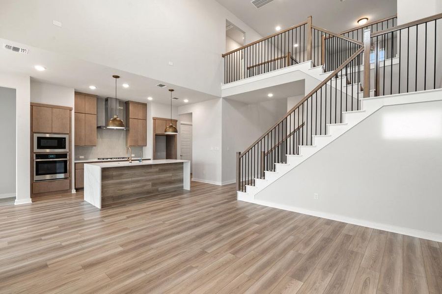 Furnished interior view inside a new home in Lagos Reserve, Manor (Image 7).