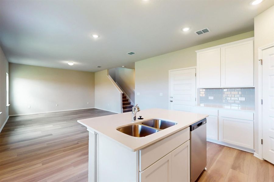 Furnished interior view inside a new home in Cascades at Onion Creek, Austin (Image 6).