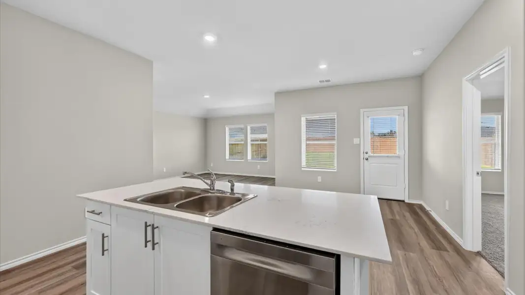 Furnished interior view inside a new home in Hadley Farms, Godley (Image 7).
