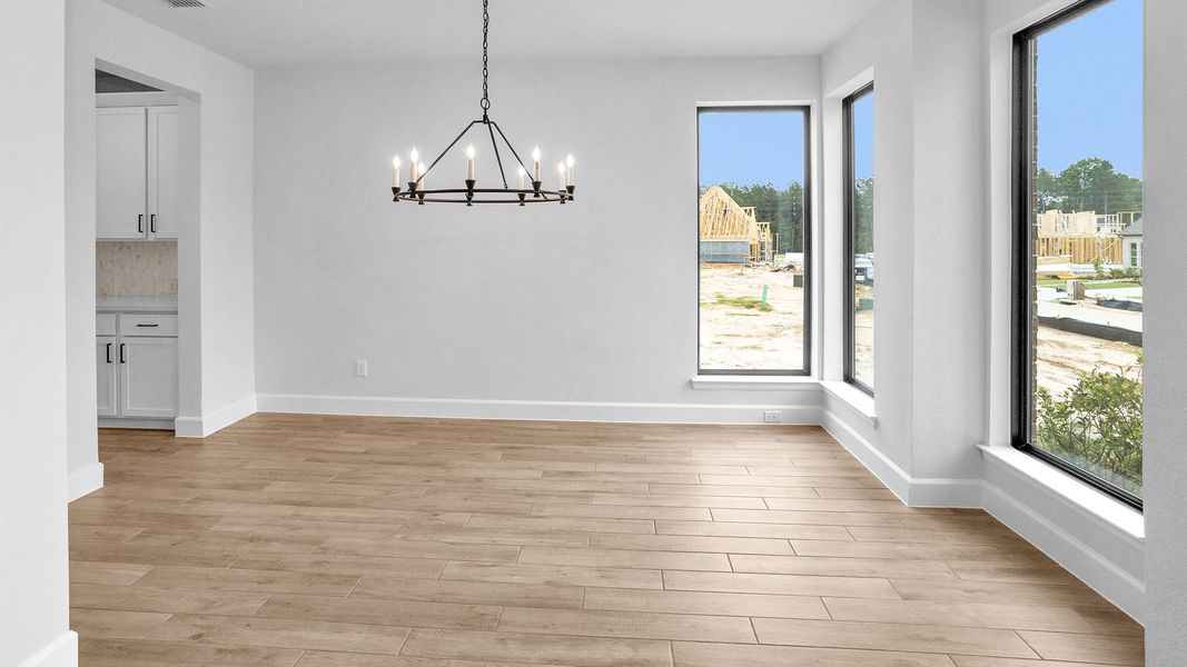 Spacious, unfurnished interior of a new home in Two Step Farm, Montgomery (Image 22). Spacious, unfurnished interior of a new home in Two Step Farm, Montgomery (Image 22).