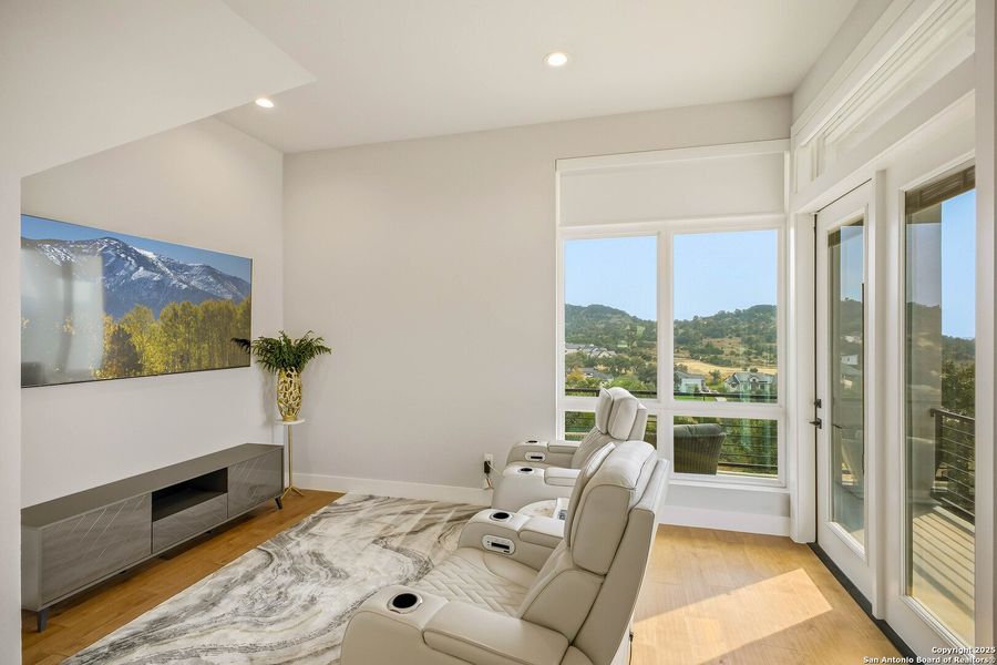 Furnished interior view inside a new home in , San Antonio (Image 76).