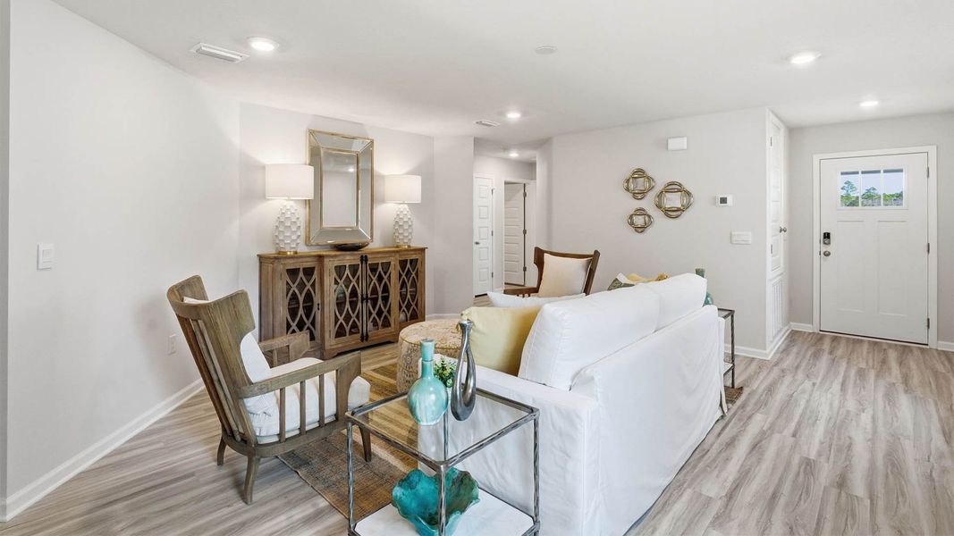 Furnished interior view inside a new home in Chateau Nemours, Port Saint Joe (Image 8).