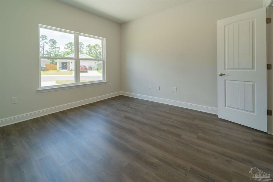 Representative unfurnished interior of a home built from the 1766 by Adams Homes in East Bay, Panama City (Image 16). Representative unfurnished interior of a home built from the 1766 by Adams Homes in East Bay, Panama City (Image 16).