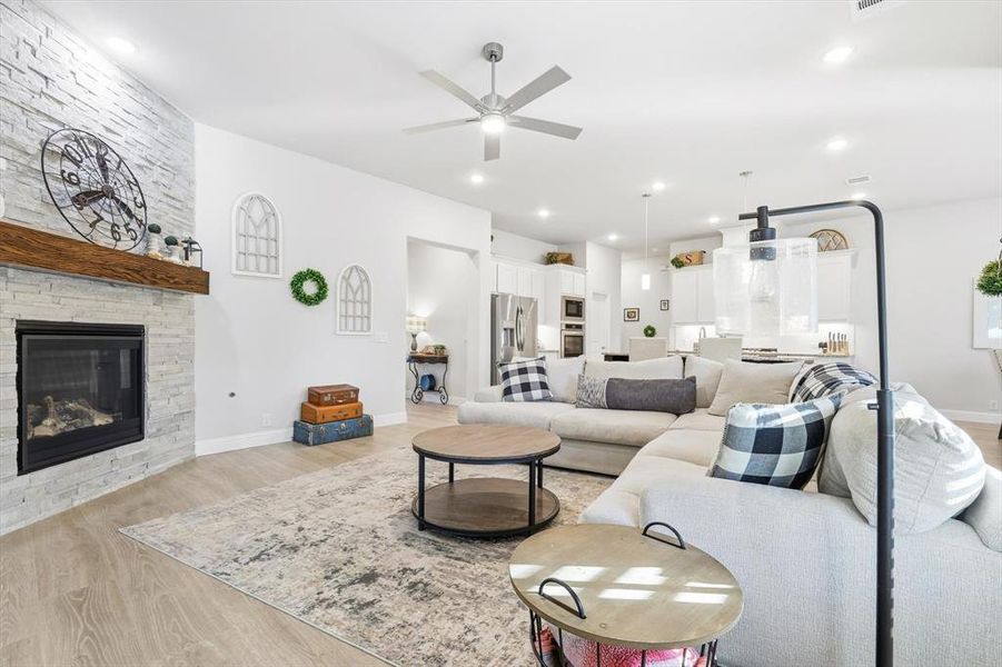 Furnished interior view inside a new home in , Midlothian (Image 17).