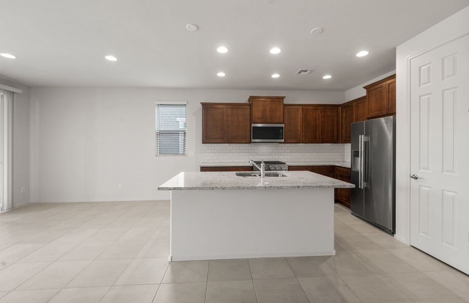 Furnished interior view inside a new home in Sun City Festival, Buckeye (Image 10).