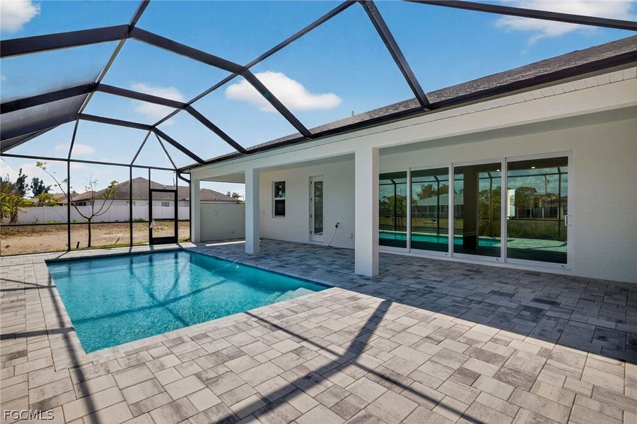 Exterior details and patio area of a home in Cape Coral, Cape Coral (Image 18).