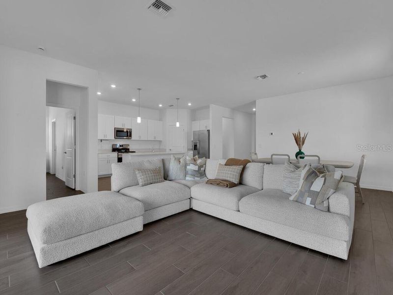 Furnished interior view inside a new home in Willow, Punta Gorda (Image 27).